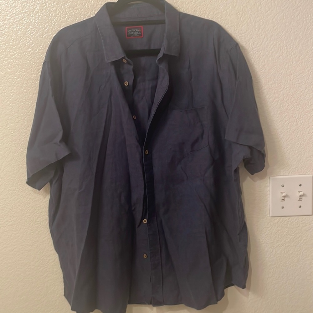 UNTUCKit Men’s Navy Blue 
XX-LARGE
RELAXED FIT